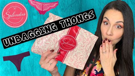 unbagging splendies thong subscription youtube