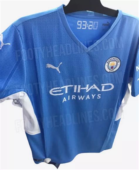 Manchester City Leaked Kit 2021 22