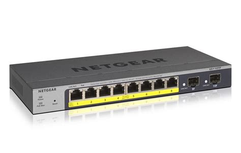Netgear 8 Port Gigabit Ethernet Smart Gs110tp Netzwerk Switch