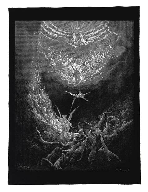 Gustave Dore Back Patch The Last Judgement Art Back Patch Gustave