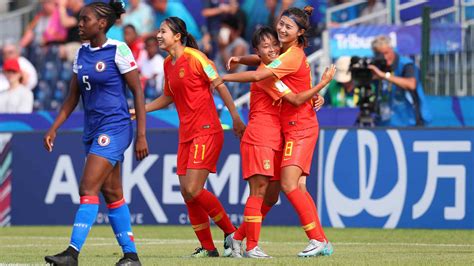 china defeat haiti at fifa u20 women s world cup cgtn