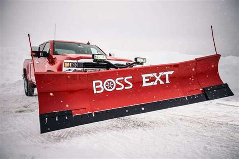 Boss Introduces Its First Expandable Snow Plow Video