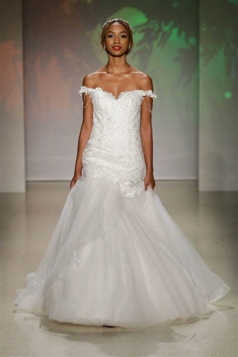 After two years of planning it finally happened! Alfred Angelo debuts new Disney Princess wedding dress ...