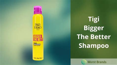 Is Tigi Shampoo Good Benefits Drawbacks Price Review Worst Brands