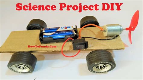 Science Project Working Model Dc Motor Car Project Diy At Home