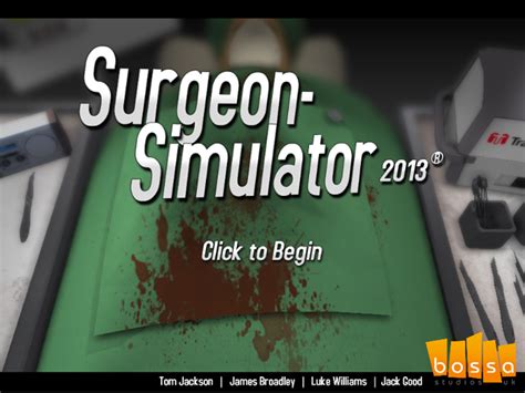 surgeon simulator 2013 a realistic open heart surgery video game