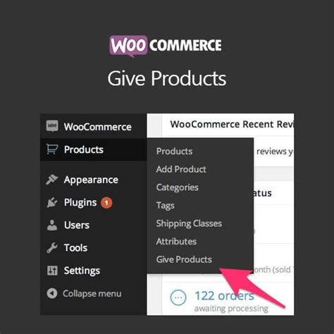 Woocommerce Give Products Plugin Way