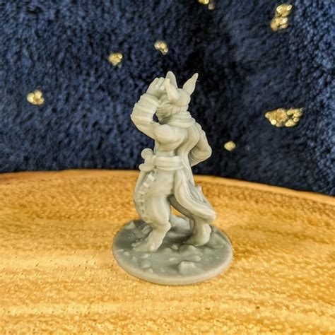 Toys Role Playing Miniatures 3d Printed Resin Tabaxi Great For Dungeons