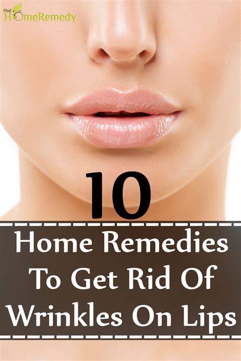 10 Home Remedies To Get Rid Of Wrinkles On Lips Find Home Remedy