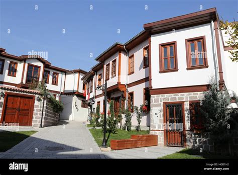 Traditional Turkish House In Ankara City Turkey Stock Photo Alamy