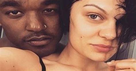 Jessie J And Boyfriend Luke James Pose Half Naked For Latest Loved Up