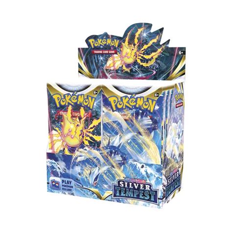 Pokémon Tcg Sword And Shield Silver Tempest Booster Display Box 36