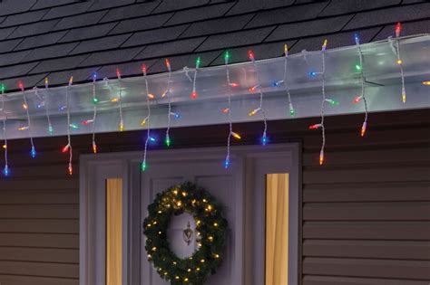 Holiday Time 500 Multicolor Led Icicle Style Lights 489