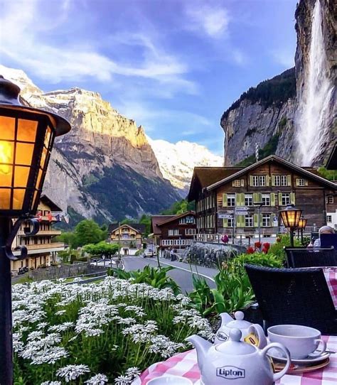 Intip Keindahan Lauterbrunnen Valley Lembah Di Swiss Dengan 72 Air Terjun