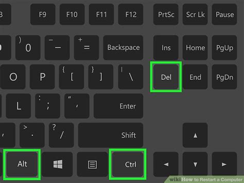 Press the control and eject keys on your keyboard at the same time. 3 Ways to Restart a Computer