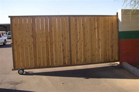 My gate isn't tubular, but square, so a light modification was done to make it work. Driveway Gate Examples | Sun King Fencing & Gates