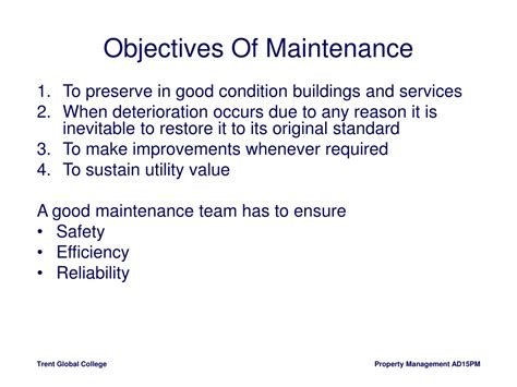 Ppt Repair And Maintenance Powerpoint Presentation Free Download