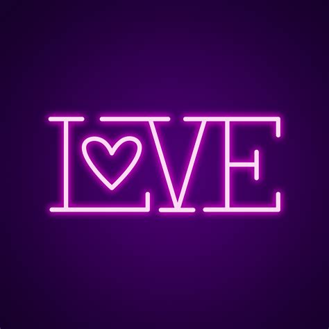 Love Neon Sign Neon Led Sign Neon Light By Neonize