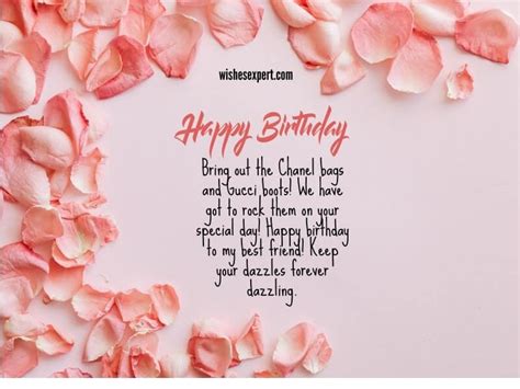 50 Birthday Wishes For Best Friend Female