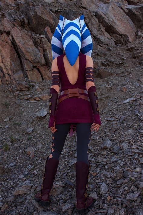 Ahsoka Tano Cosplay Costume From Star Wars Rebels Legion Etsy