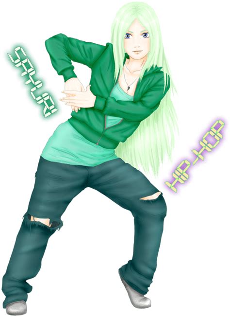 Download Dancing Anime Girl  Transparent Anime Girl Hip Hop Dancer