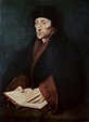 Portrait of Desiderius Erasmus of Rotterdam posters & prints by Hans ...