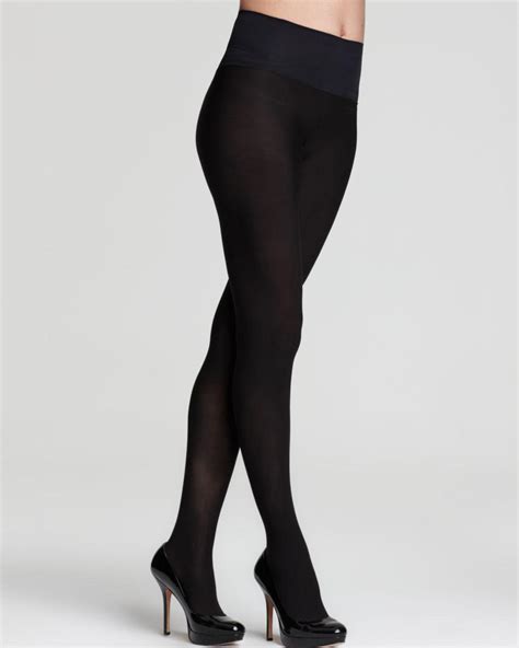 Commando Synthetic Ultimate Opaque Tights In Black Lyst