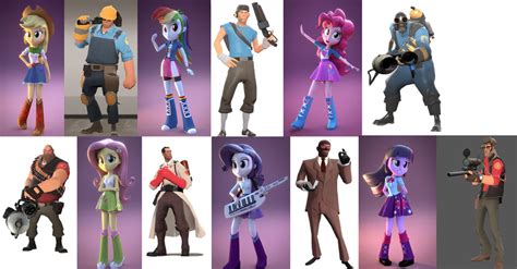 Tf2 And Mlpeg Cast By Lofreidom On Deviantart