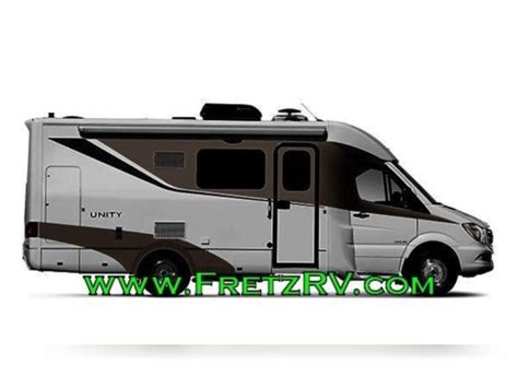 2022 Leisure Travel Van Mercedes Diesel Unity Tb Twin Bed B Van Fretz
