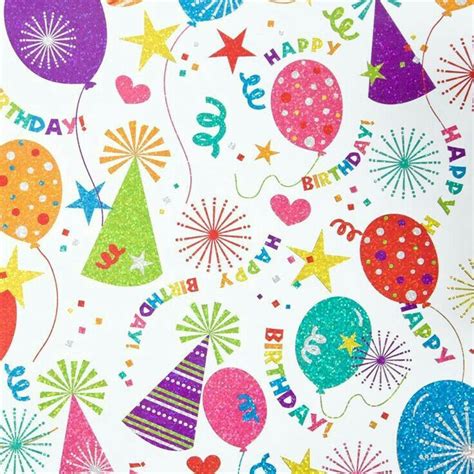Printable Birthday Wrapping Paper