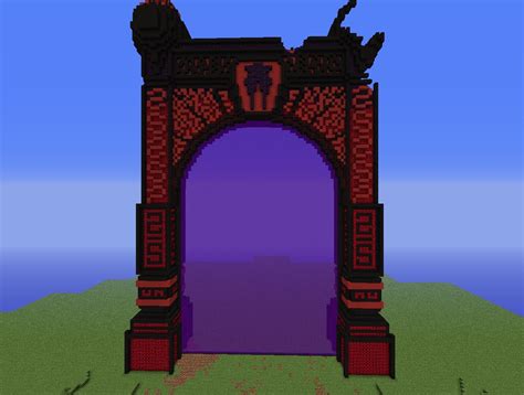 Huge Nether Portal Working Minecraft Project