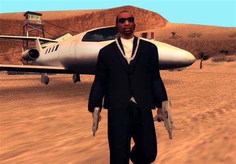 Carl Johnson Cj From Gta San Andreas