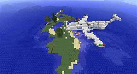 Plane Crash Survival Minecraft Map