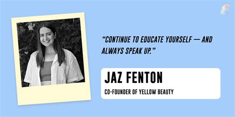 In Conversation with Jaz Fenton of Yellow Beauty - Entreprenista