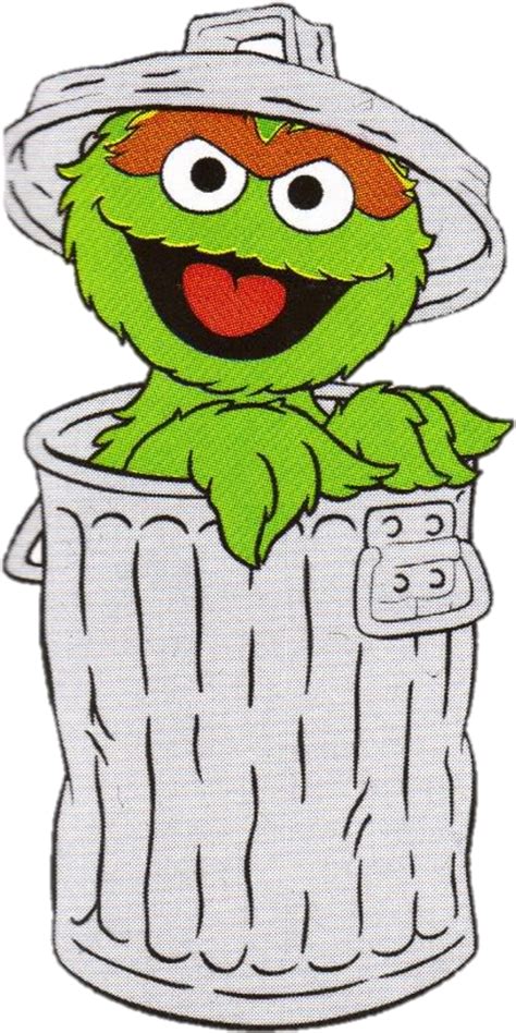 Download Oscar The Grouch Oscar Sesame Street Clipart Png Image With