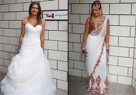 Indian American Lesbians Shannon And Seema Wedding Pics