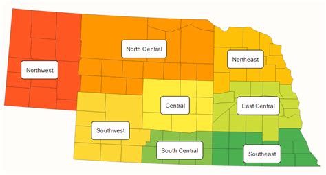 Nebraska Power District Maps