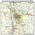 Aerial Photography Map of Cullman, AL Alabama