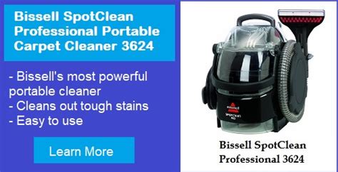 Bissell Spot Clean Pro 3624 Portable Carpet Cleaner Video Review