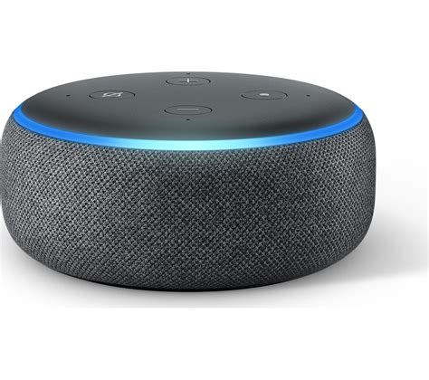 Buy Amazon Echo Dot 2018 Charcoal Free Delivery Currys