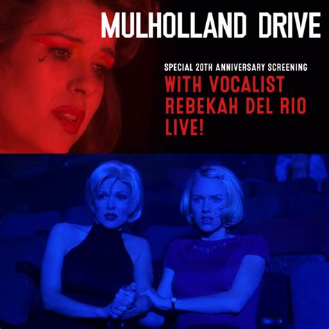 Mulholland Drive Live Concert W Rebekah Del Rio North Park Theatre