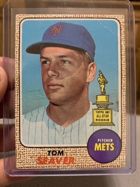 What we look for if your baseball cards or memorabilia have value, we'll buy them. 1968 Topps Tom Seaver #45 Baseball Card for sale online | eBay