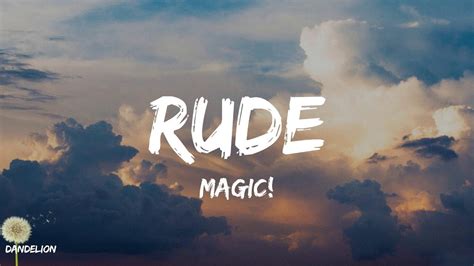 Rude Magic Lyrics Youtube