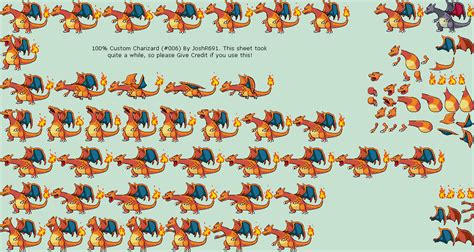 Those sprites are not completed (yet), but may eventually be added. Custom / Edited - Pokémon Customs - #006 Charizard - The ...