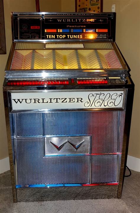 1963 Wurlitzer Jukebox Model 2700 Multi Selector Early Stereo From