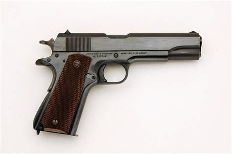 Colt Model 1911a1 Us Army Cal 45 Acp Semi Auto Pistol Us Property Candr