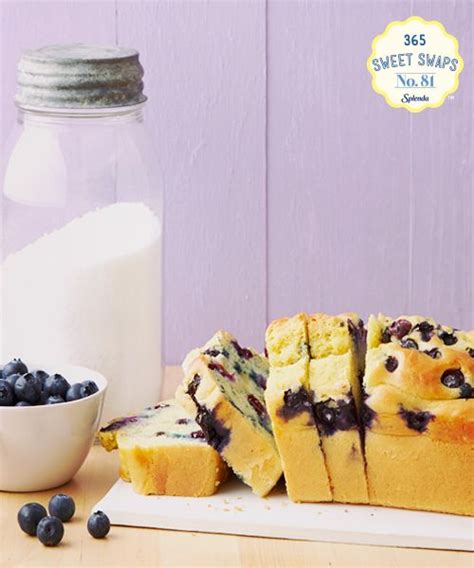 Delicious low carb diabetes friendly recipes with nutrition info. SPLENDA® Recipes | Yummy food dessert, Blueberry bread