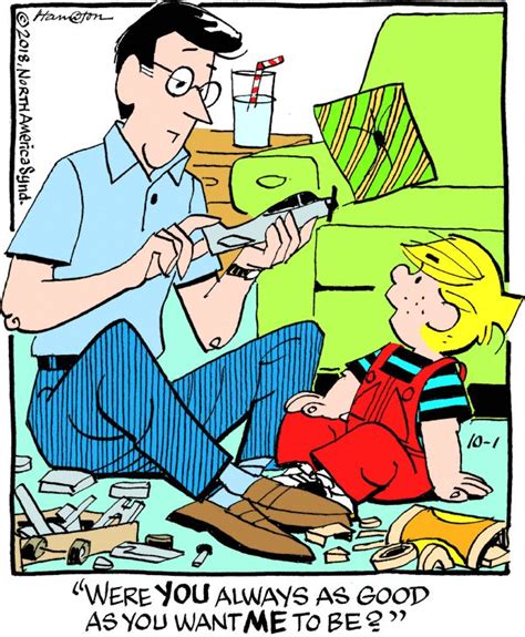 Dennis The Menace For 10 1 2018 Dennis The Menace Cartoon Dennis The Menace Comic Dennis The