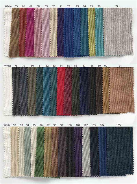 Corduroy Swatch Card For Hats Fully Custom Hats And Garments