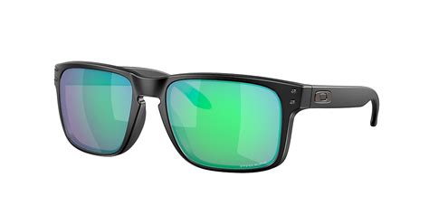 Oakley Oo9244 Holbrook™ Low Bridge Fit 56 Prizm Jade And Matte Black Ink Sunglasses Sunglass